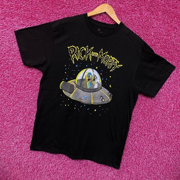 Rick and Morty Cartoon Network Adult Swim TV Series Tee L - Picture 3 of 4